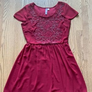 Francesca's Beaded Dress